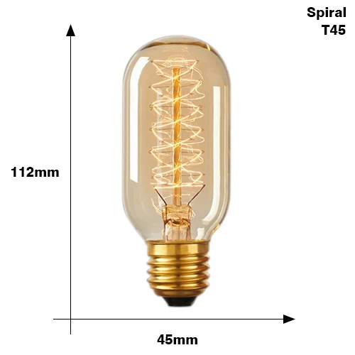Retro Edison Bulb E27 220V 40W ST64 G80 G95 G125 Ampoule Vintage Edison Bulb Incandescent Lamp Filament Light Bulb Home Decor - Image 16