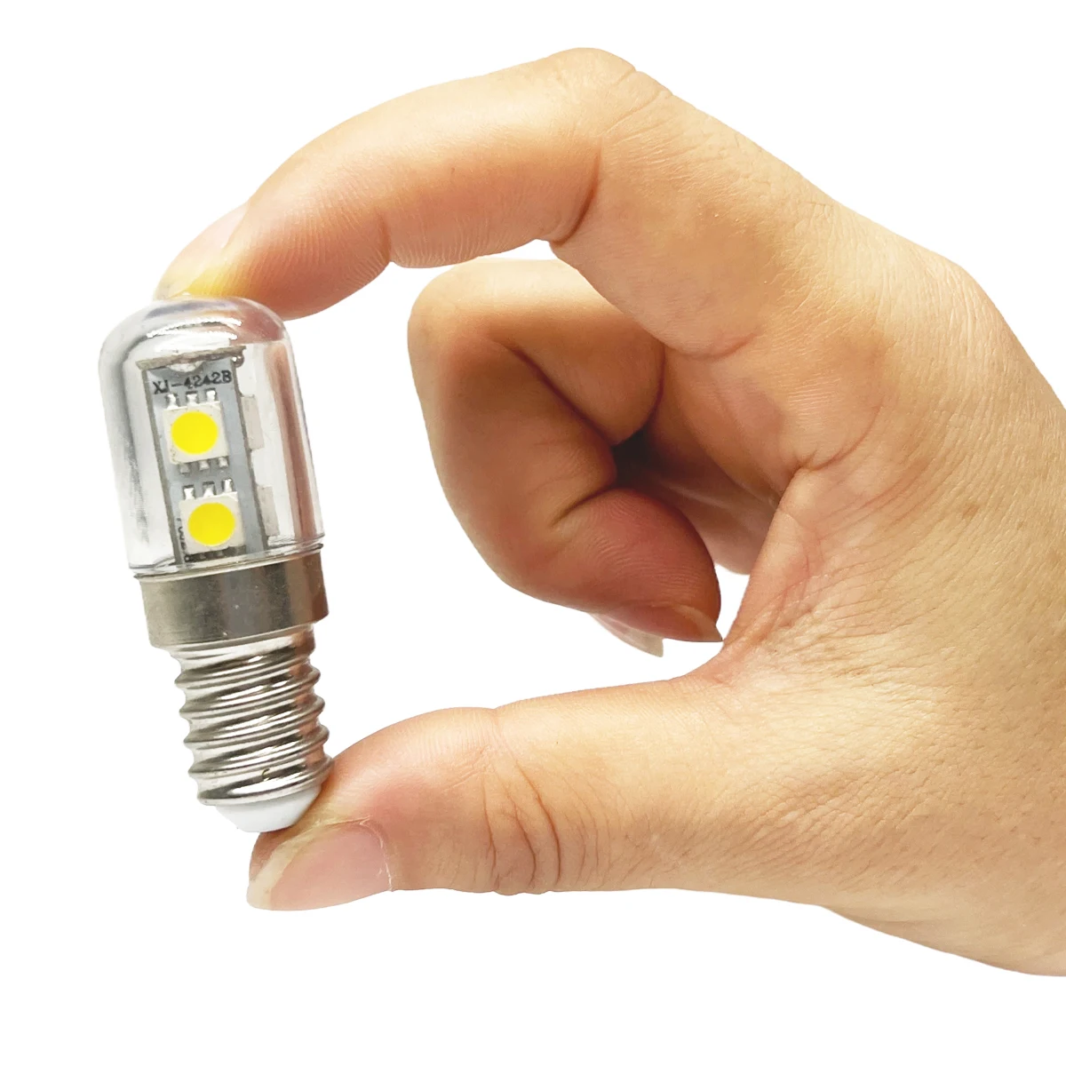 Mini E14 E12 E17 LED Corn Light Bulb AC 110V 220V 5050 SMD 1W Lamps For Refrigerator Range Hood Sewing Machine Fridge - Image 4