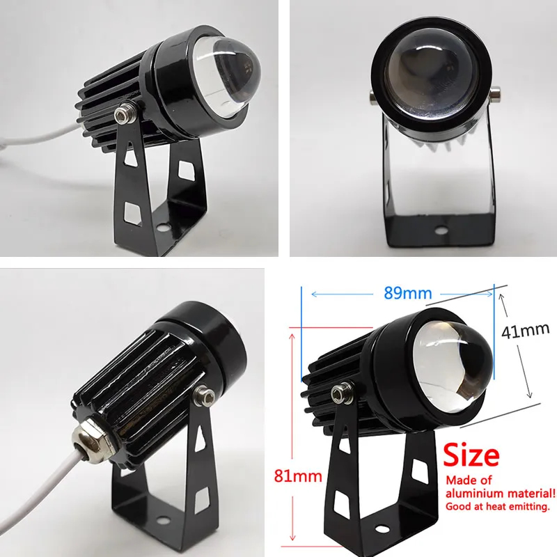 Outdoor LED Wall Spotlight 5W 9W 12W Home Landscape Lighting 110V 220V Red Green Blue RGB Remote Lights Waterproof One Beam - Image 6